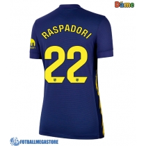 Fotballdrakt Dame Atletico Madrid Giacomo Raspadori #22 Bortedrakt 2025-26 Kortermet